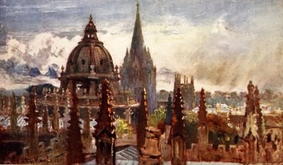 Oxford, from the Sheldonian Theatre by John Fulleylove